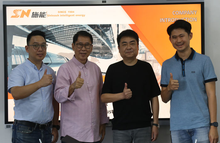 Indonesian Customer -NOA TEKNIK Visit SN Charger Factory 14th Oct,2024. Check SN Charger Processing and PCB Workshop.